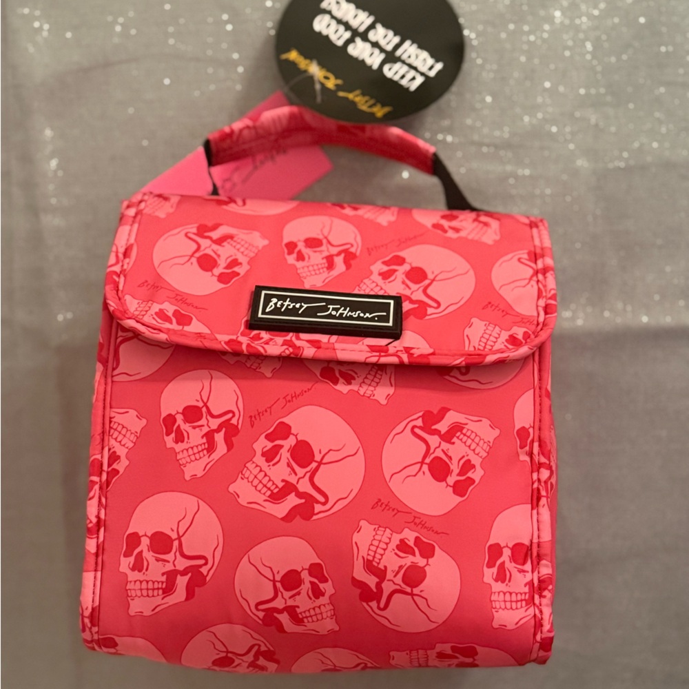 Betsey Johnson Skull Lunch Tote